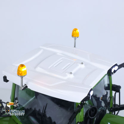 TOUCAN RC HOBBY LESU AOUE 1050 Metal 4x4 1/14 RC Tractor Truck Hydraulic Agricultural Vehicles K500 Seedbed Pre-sowing Soil Preparation Machine Frsky XE Lite
