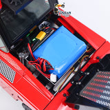 Kabolite K180-100 1/14 4X2 RWD Remote Control Hydraulic Forklift 3-Way Vavles RTR Flysky ST8 Radio Light System Sound Battery