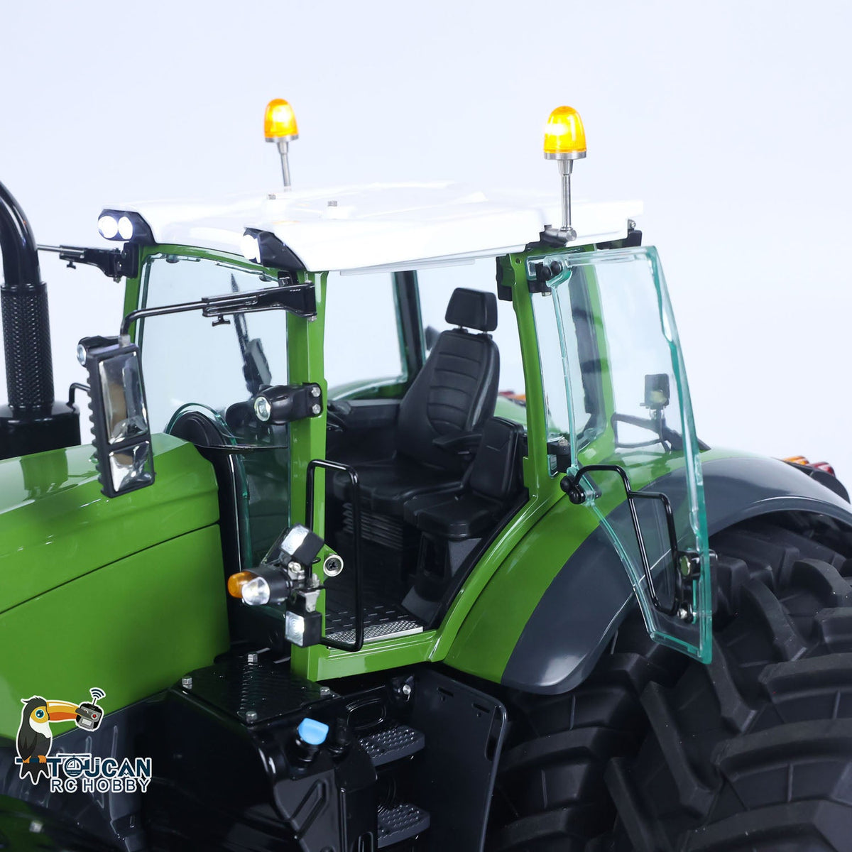 TOUCAN RC HOBBY LESU AOUE 1050 Metal 4x4 1/14 RC Tractor Truck Hydraulic Agricultural Vehicles K500 Seedbed Pre-sowing Soil Preparation Machine Frsky XE Lite