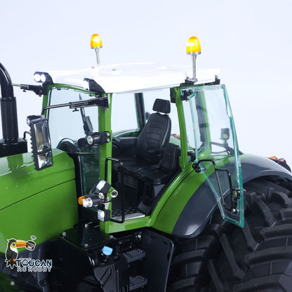 TOUCAN RC HOBBY LESU AOUE 1050 Metal 4x4 1/14 RC Tractor Truck Hydraulic Agricultural Vehicles K500 Seedbed Pre-sowing Soil Preparation Machine Frsky XE Lite