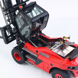 Fast Free Shipping for EU Kabolite K180-100 1/14 4X2 RWD Remote Control Hydraulic Forklift 3-Way Vavles RTR Flysky ST8 Radio Light System Sound Battery