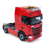 Metal Chassis Fifth Wheel 4X4 1/14 3Speed Radio Control Tractor Truck 770S Axle Locks Brushed ESC Motor Light System No Battery