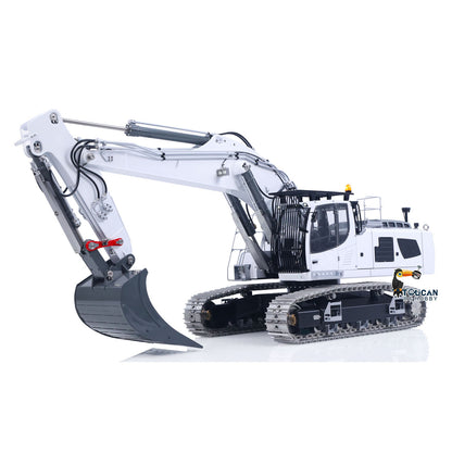 In Stock TOUCAN RC HOBBY Metal LESU 1/14 RC Hydraulic Excavator 2 Arms LR956 Remote Control Digger Model 4MPA Dual Pumps Light 3S Battery PL18EV LITE