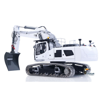 In Stock TOUCAN RC HOBBY Metal LESU 1/14 RC Hydraulic Excavator 2 Arms LR956 Remote Control Digger Model 4MPA Dual Pumps Light 3S Battery PL18EV LITE