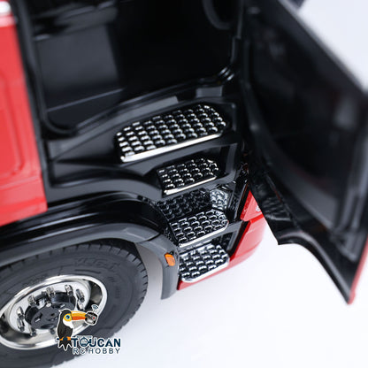TOUCAN RC HOBBY Metal Chassis Fifth Wheel 4X4 1/14 3Speed Radio Control Tractor Truck 770S Axle Locks Brushed ESC Motor Light System No Battery