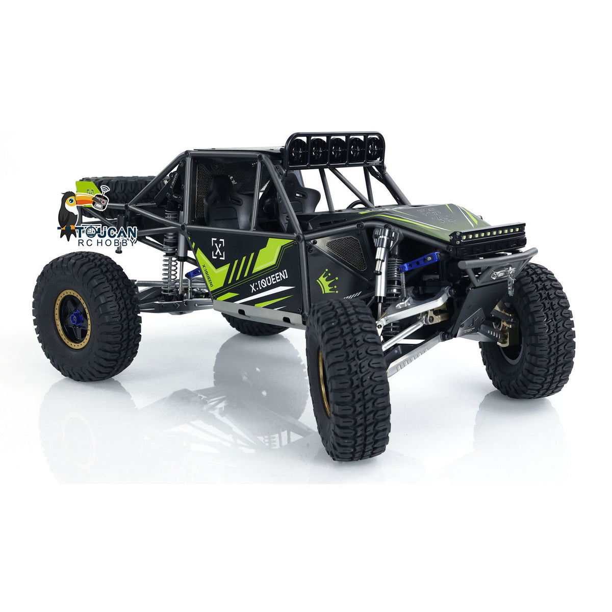 1/8 Capo Queen CD1582X U4 RC Crawler Auto Ferngesteuertes Rennfahrzeug RTR Modell Ready to Run 2 Geschwindigkeiten ESC Servomotor 