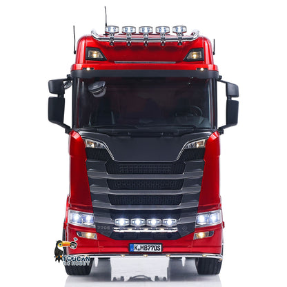 1/14 KABOLITE 100 4X2 Remote Control Tractor Truck 770S RC Construction Vehicle RTR Model Light System 2Speed Transmission Differential Locks