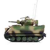 1/16 Tongde Remote Control Tank M2412-A M113A1 MRV Infrared Barrel Recoil Fire Flashing 320 Turret Rotation Metal Drive Gearbox