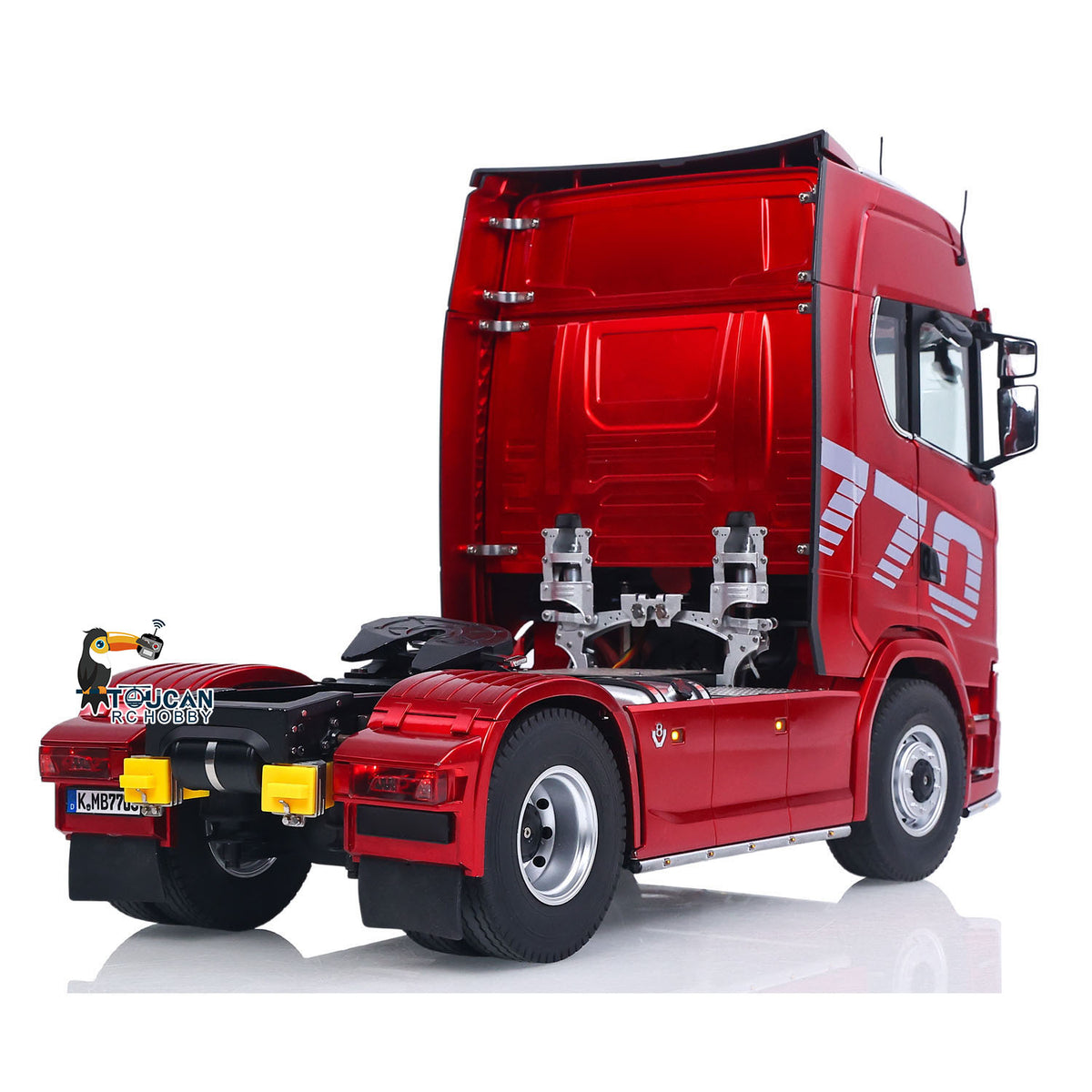 TOUCAN RC HOBBY 1/14 KABOLITE 100 4X2 Remote Control Tractor Truck 770S RC Construction Vehicle RTR Model Light System 2Speed Transmission Differential Locks