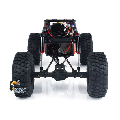 RTR RC Geländewagen im Maßstab 1/10, 4 x 4, ferngesteuerter Rock Crawler, Elektro-Truck, lackiert und montiert, mit einer Höchstgeschwindigkeit von 30 km/h