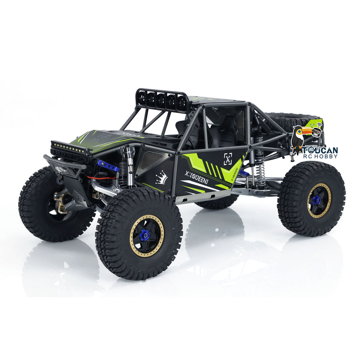 1/8 Capo Queen CD1582X U4 RC Crawler Auto Ferngesteuertes Rennfahrzeug RTR Modell Ready to Run 2 Geschwindigkeiten ESC Servomotor 