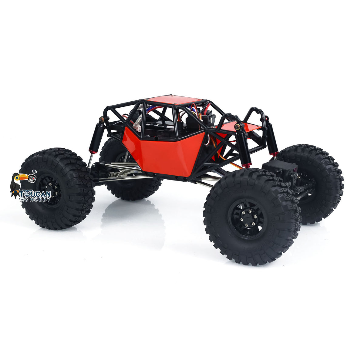 TOUCAN RC HOBBY Fast Free Shipping RTR RC 1/10 Scale Off-road Truck 4*4 Remote Control Rock Crawler Electric Truck 4WD Painted Assembled