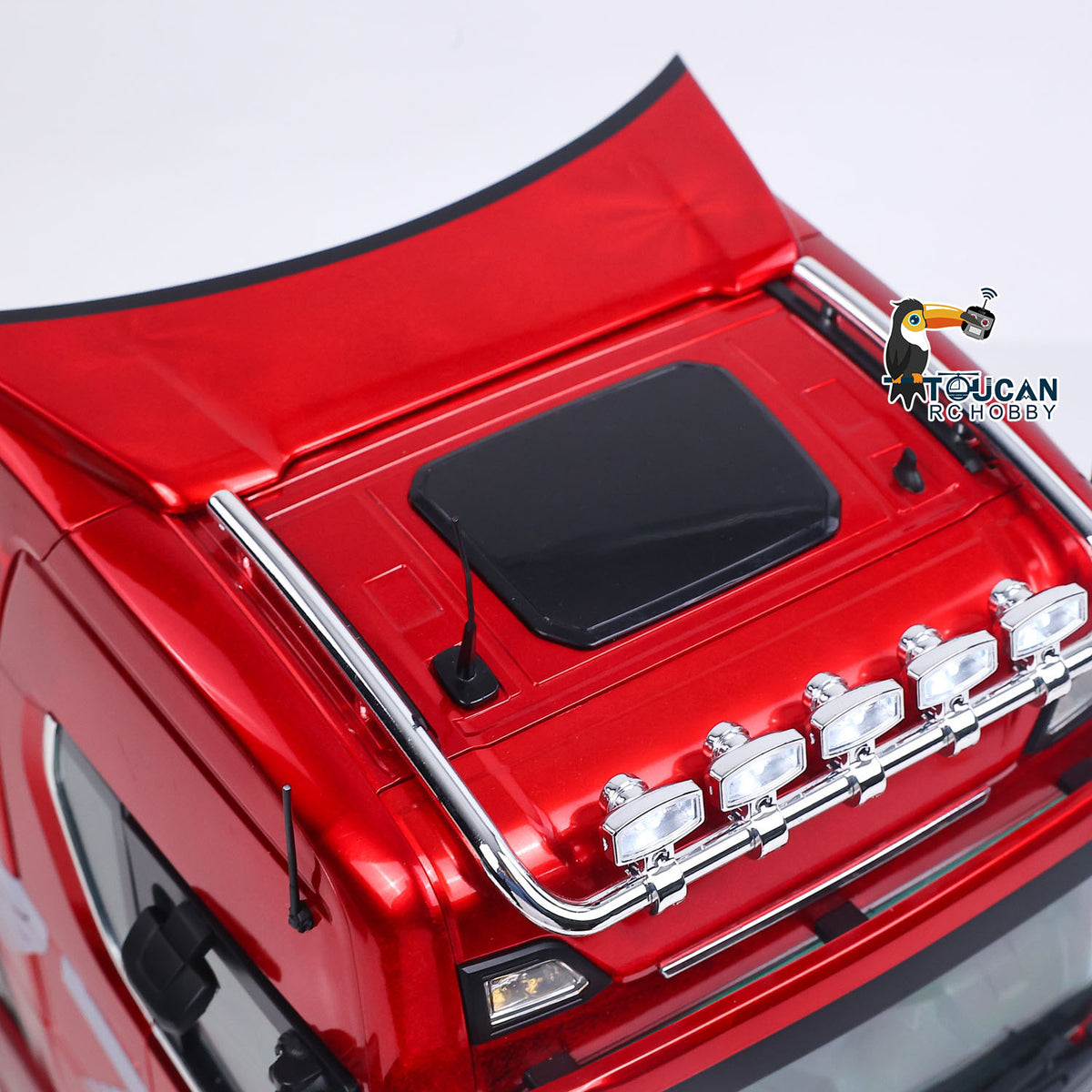 1/14 KABOLITE 100 4X2 Remote Control Tractor Truck 770S RC Construction Vehicle RTR Model Light System 2Speed Transmission Differential Locks