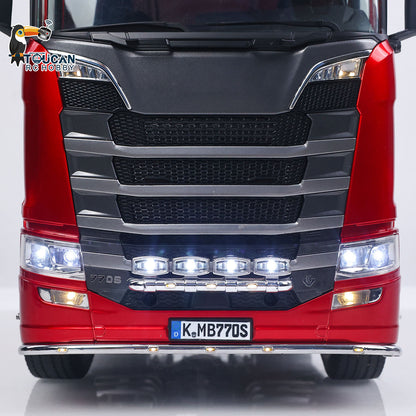 1/14 KABOLITE 100 4X2 Remote Control Tractor Truck 770S RC Construction Vehicle RTR Model Light System 2Speed Transmission Differential Locks