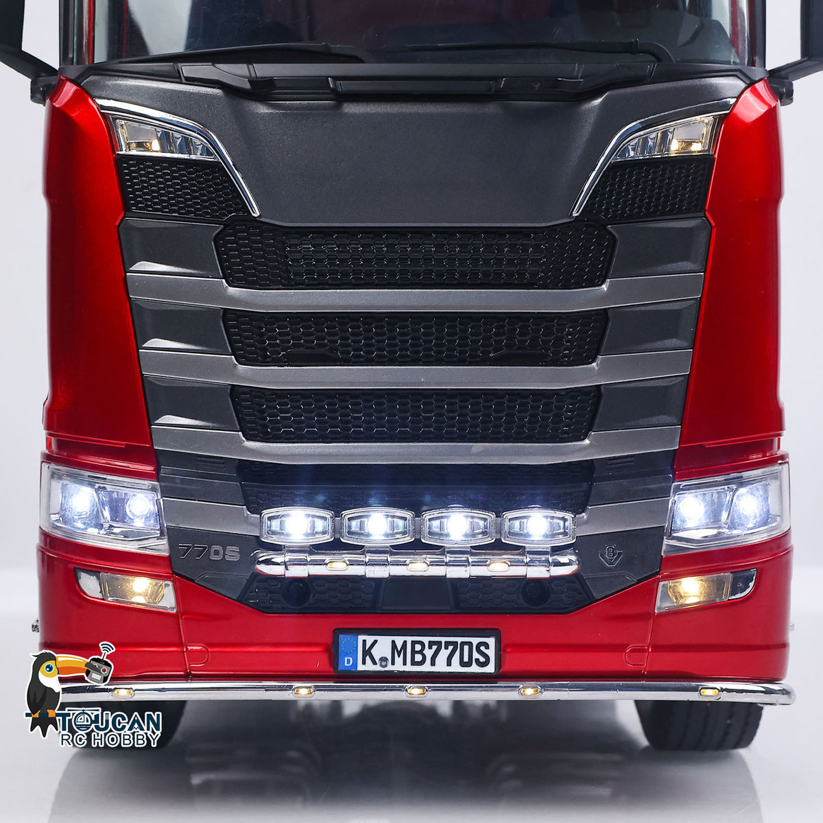 TOUCAN RC HOBBY 1/14 KABOLITE 100 4X2 Remote Control Tractor Truck 770S RC Construction Vehicle RTR Model Light System 2Speed Transmission Differential Locks