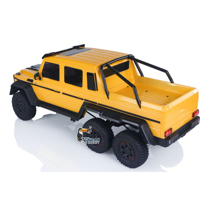 TRACTION HOBBY KM6 6WD 1/8 Funkgesteuertes Geländefahrzeug RC Elektro-Modellautos 2-Gang-Achssperren 775 Bürstenmotor
