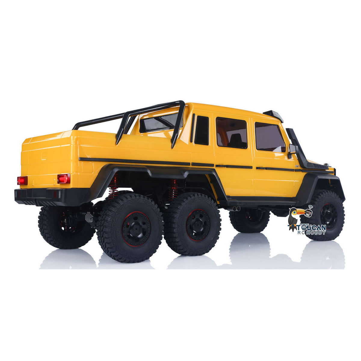 TRACTION HOBBY KM6 6WD 1/8 Funkgesteuertes Geländefahrzeug RC Elektro-Modellautos 2-Gang-Achssperren 775 Bürstenmotor