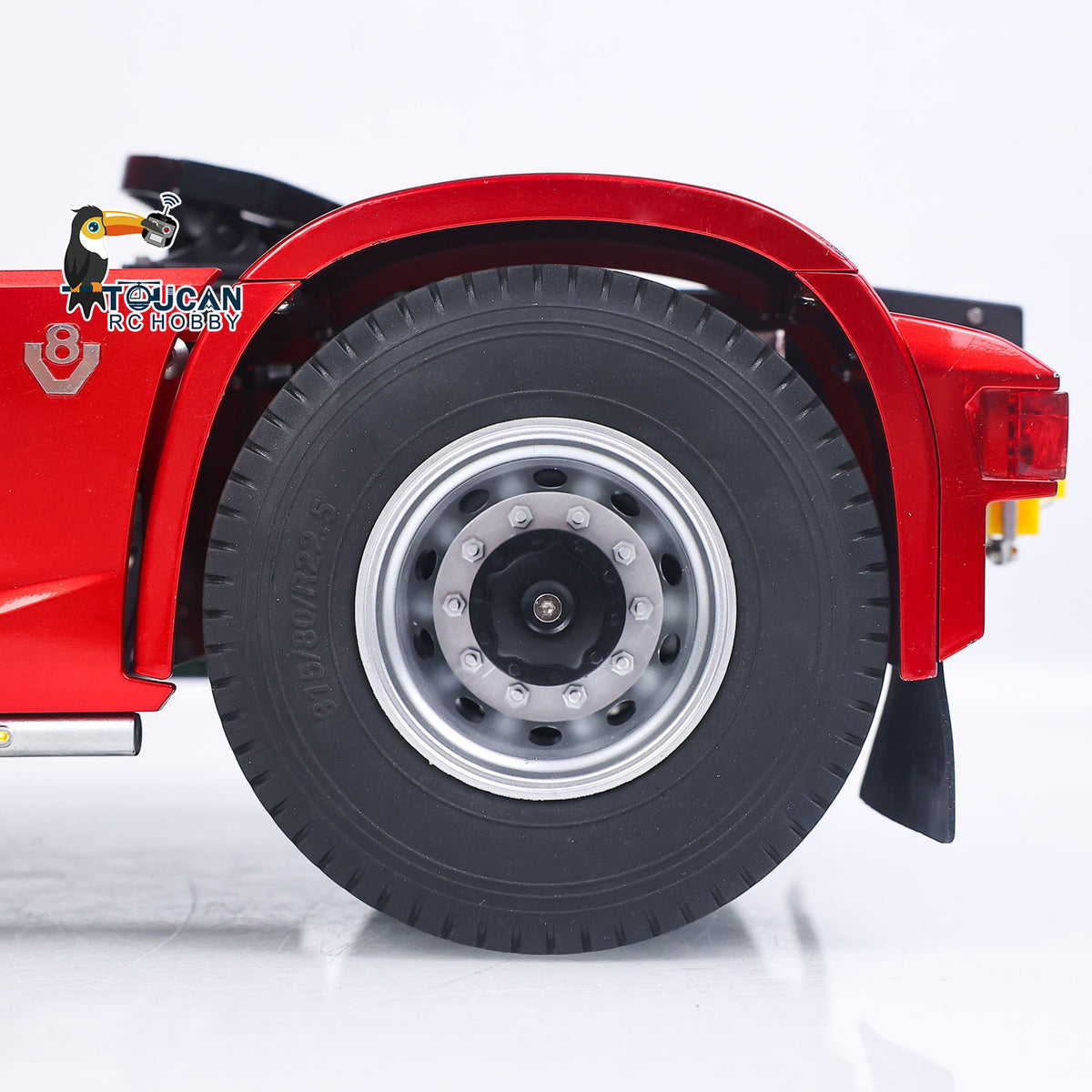 TOUCAN RC HOBBY 1/14 KABOLITE 100 4X2 Remote Control Tractor Truck 770S RC Construction Vehicle RTR Model Light System 2Speed Transmission Differential Locks