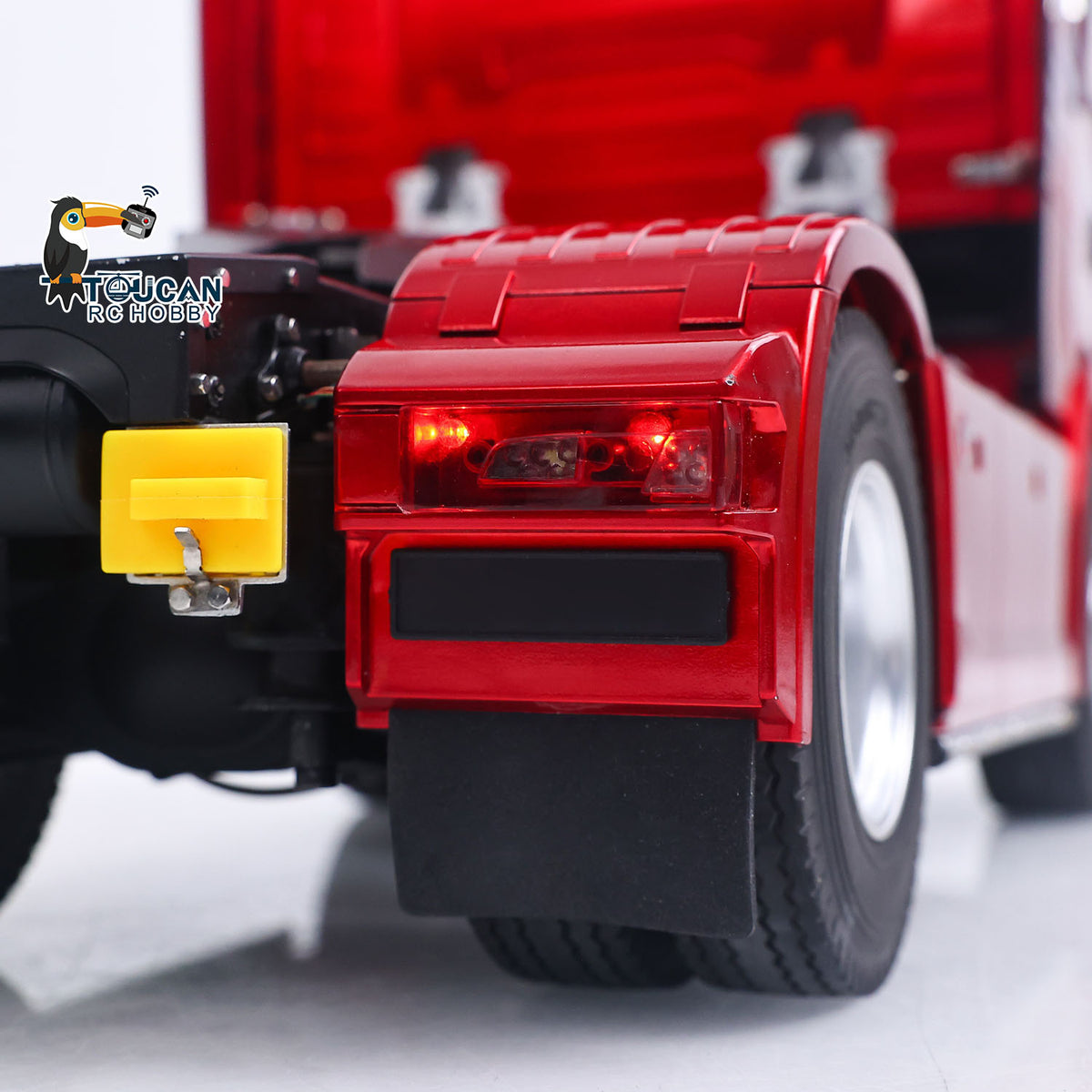 TOUCAN RC HOBBY 1/14 KABOLITE 100 4X2 Remote Control Tractor Truck 770S RC Construction Vehicle RTR Model Light System 2Speed Transmission Differential Locks