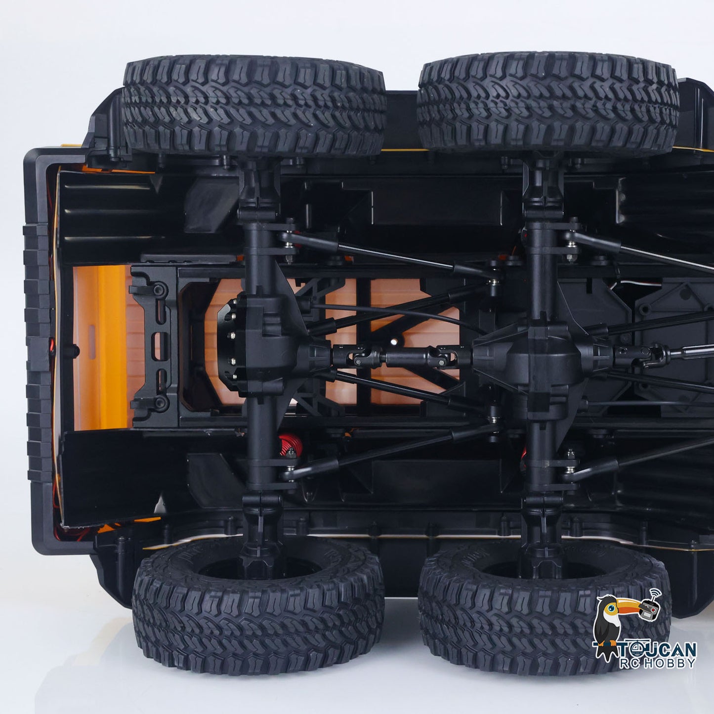 TRACTION HOBBY KM6 6WD 1/8 Funkgesteuertes Geländefahrzeug RC Elektro-Modellautos 2-Gang-Achssperren 775 Bürstenmotor