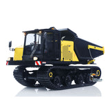 Super Frog 1/14 RC Hydraulischer Raupen-Muldenkipper T14R RTR Funkgesteuerter Metallkettenkipper Frsky X14 Licht Elektrischer Scheibenwischer