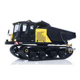 Verbesserter Super Frog T14R Panther 1/14 Fernbedienung Hydraulischer Raupenkipper RC Metallketten-Kipper Frsky X14 Radio