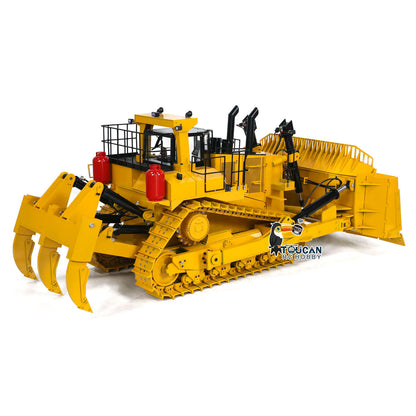 TOUCAN RC HOBBY 1/10 Giant Hydraulic RC Bulldozer D11T Heavy Duty PL18EV Remote Control Dozers 5-way Directional Valve System