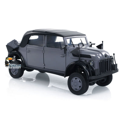 1/18 HG 4x4 RC Kommandofahrzeuge 4WD Funkgesteuertes Geländewagenmodell mit Ton und Licht, lackiert und montiert