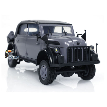 1/18 HG 4x4 RC Kommandofahrzeuge 4WD Funkgesteuertes Geländewagenmodell mit Ton und Licht, lackiert und montiert