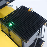 Verbesserter Super Frog T14R Panther 1/14 Fernbedienung Hydraulischer Raupenkipper RC Metallketten-Kipper Frsky X14 Radio