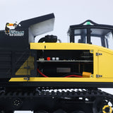 Verbesserter Super Frog T14R Panther 1/14 Fernbedienung Hydraulischer Raupenkipper RC Metallketten-Kipper Frsky X14 Radio