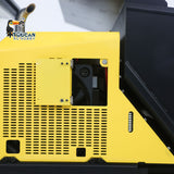 Super Frog 1/14 RC Hydraulischer Raupen-Muldenkipper T14R RTR Funkgesteuerter Metallkettenkipper Frsky X14 Licht Elektrischer Scheibenwischer