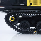 Super Frog 1/14 RC Hydraulischer Raupen-Muldenkipper T14R RTR Funkgesteuerter Metallkettenkipper Frsky X14 Licht Elektrischer Scheibenwischer