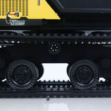 Verbesserter Super Frog T14R Panther 1/14 Fernbedienung Hydraulischer Raupenkipper RC Metallketten-Kipper Frsky X14 Radio