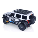 1/8 RC Crawler Tank 300 Commemorative Edition 4WD Remote Control Off Road Vehicle Axle Lock Brushed Motor ESC Light Metal Arm