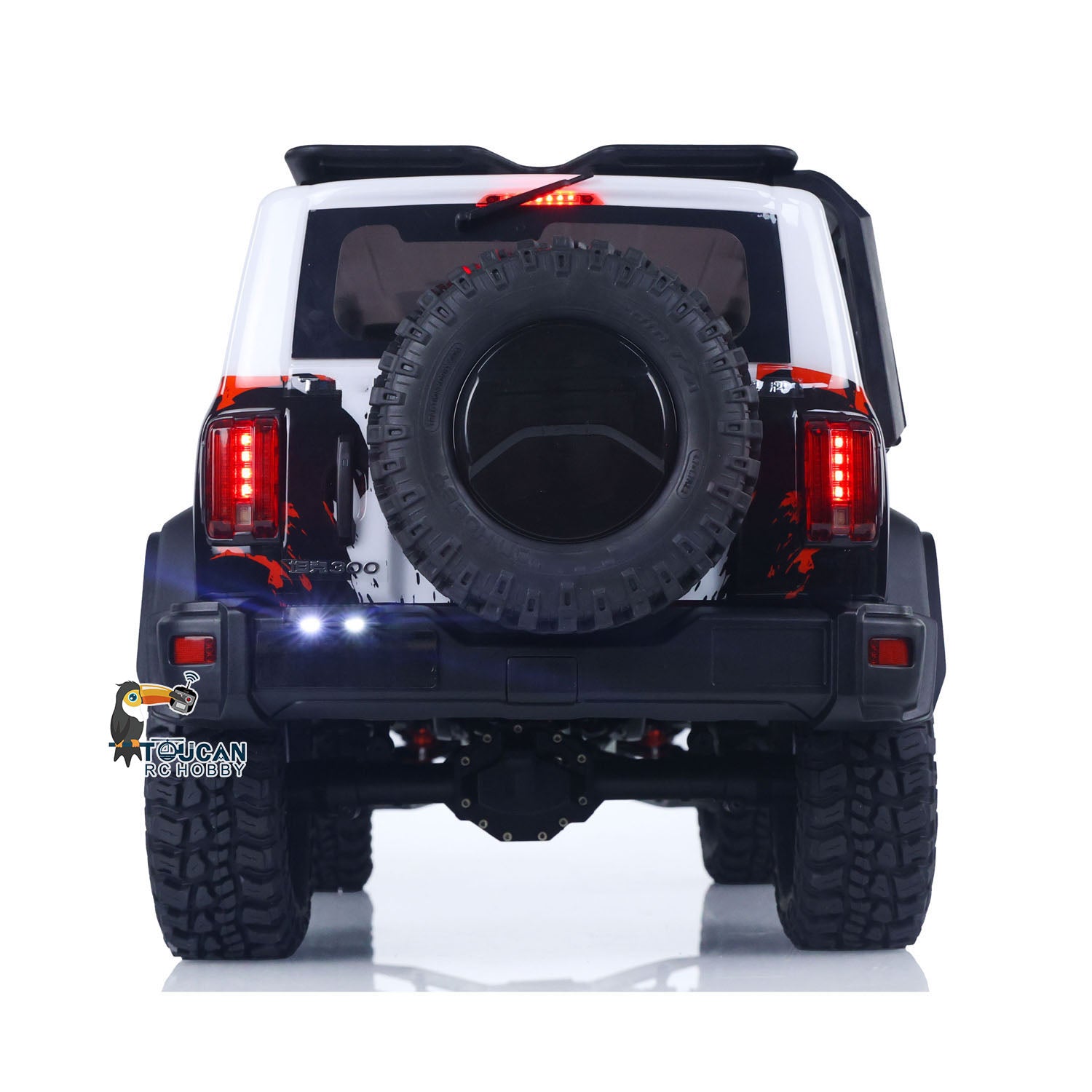 1/8 RC Crawler Tank 300 Commemorative Edition 4WD Remote Control Off R ...