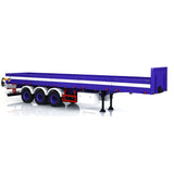 Toucanhobby 3 Axles 1/14 Metal RC Semi Trailer Engineering Vehicle Manual lifting legs for Remote Control Tractor Truck Model