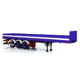 Toucanhobby 3 Axles 1/14 Metal RC Semi Trailer Engineering Vehicle Manual lifting legs for Remote Control Tractor Truck Model