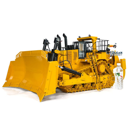 TOUCAN RC HOBBY 1/10 Giant Hydraulic RC Bulldozer D11T Heavy Duty PL18EV Remote Control Dozers 5-way Directional Valve System