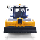 1/50 Mini Remote Control Road Roller RTR Electric RC Construction Vehicle Finished Model Metal Blade Lights Sounds Effect
