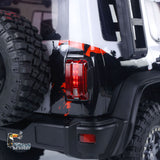 1/8 RC Crawler Tank 300 Commemorative Edition 4WD Remote Control Off Road Vehicle Axle Lock Brushed Motor ESC Light Metal Arm