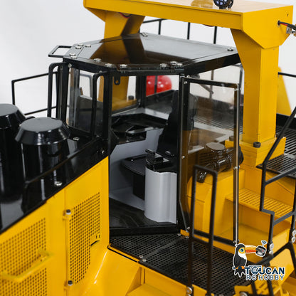 TOUCAN RC HOBBY 1/10 Giant Hydraulic RC Bulldozer D11T Heavy Duty PL18EV Remote Control Dozers 5-way Directional Valve System