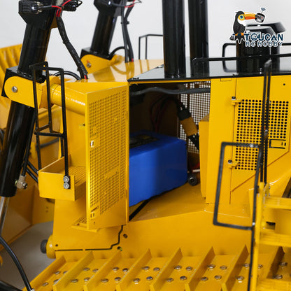 TOUCAN RC HOBBY 1/10 Giant Hydraulic RC Bulldozer D11T Heavy Duty PL18EV Remote Control Dozers 5-way Directional Valve System