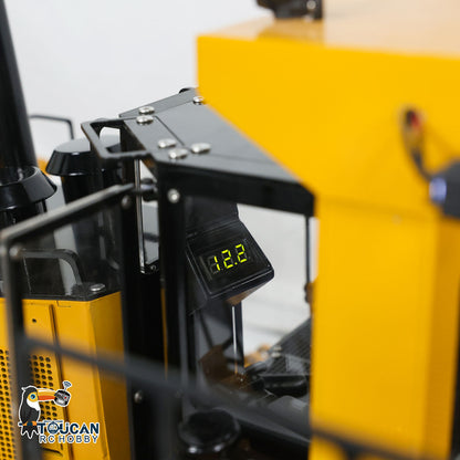 TOUCAN RC HOBBY 1/10 Giant Hydraulic RC Bulldozer D11T Heavy Duty PL18EV Remote Control Dozers 5-way Directional Valve System