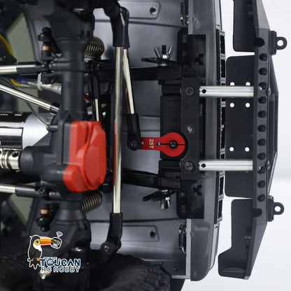 1/10 RC Off-road Crawler 4WD Lkw Differential Sperre Lichter Radio Mit high-drehmoment 555 motor drei differential schlösser