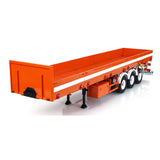 Toucanhobby 3 Axles 1/14 Metal RC Semi Trailer Engineering Vehicle Manual lifting legs for Remote Control Tractor Truck Model