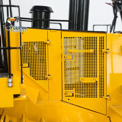 TOUCAN RC HOBBY 1/10 Giant Hydraulic RC Bulldozer D11T Heavy Duty PL18EV Remote Control Dozers 5-way Directional Valve System