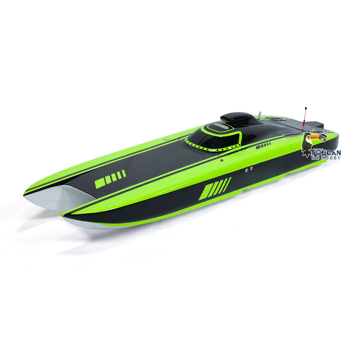 TOUCAN RC HOBBY G30E 30CC DIY Model Prepainted Gasoline Race KIT RC Boat Hull Only for Advanced Player without Engine Battery Radio Shaft