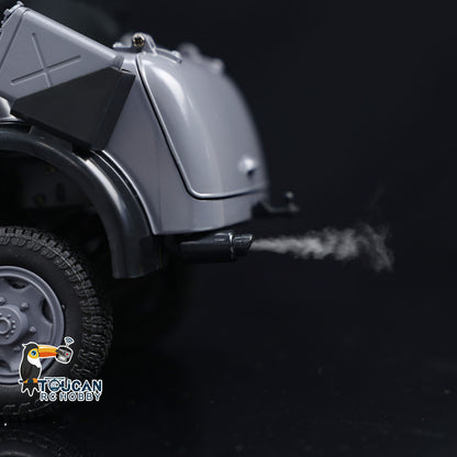 1/18 HG 4x4 RC Kommandofahrzeuge 4WD Funkgesteuertes Geländewagenmodell mit Ton und Licht, lackiert und montiert