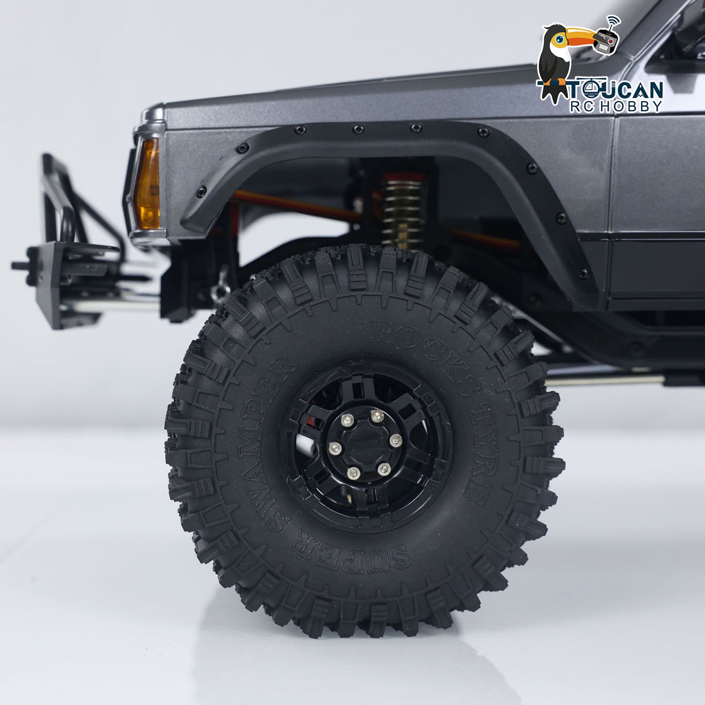 1/10 RC Off-road Crawler 4WD Lkw Differential Sperre Lichter Radio Mit high-drehmoment 555 motor drei differential schlösser